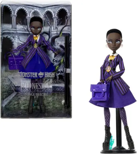 MONSTER HIGH - BONECA BIANCA WEDNESDAY