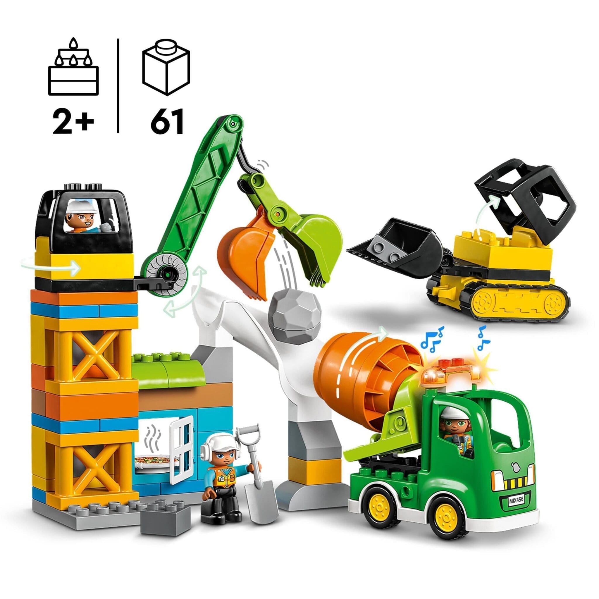 Lego Duplo Área de Construção 2+ - Image 4