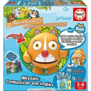 Jogo educativo Animastuto Gata Bali inglês Comunicar 3+