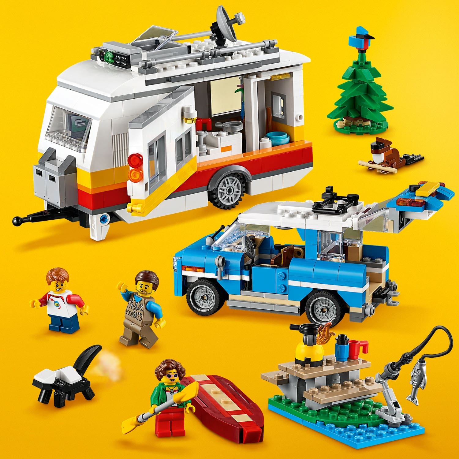 LEGO Creator 31108 - Férias de Família numa Caravana 9+ - Image 2