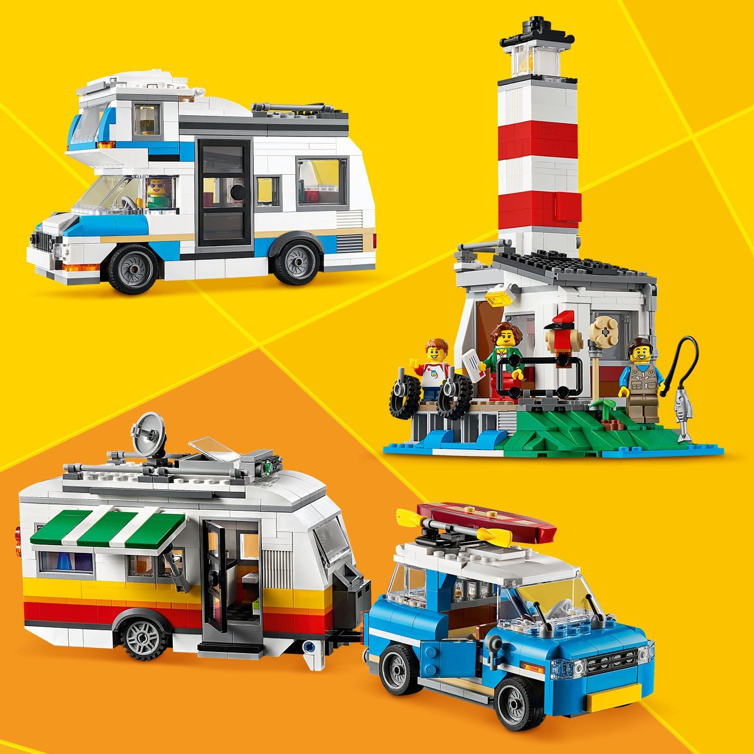 LEGO Creator 31108 - Férias de Família numa Caravana 9+ - Image 4