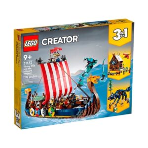 LEGO Creator 31132 - O Barco Viking e a Serpente de Midgard 9+