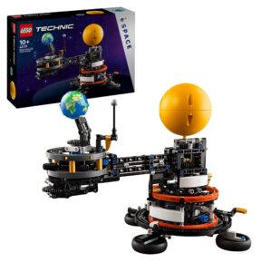 Lego Technic Planeta Terra e Lua em Orbita 10+