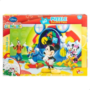 Puzzle Dupla Imagem - Casa do Mickey Mouse Quebra-Cabeça 4+