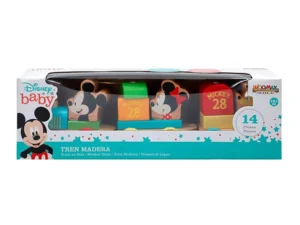 Woomax - Comboio de madeira Disney 1+