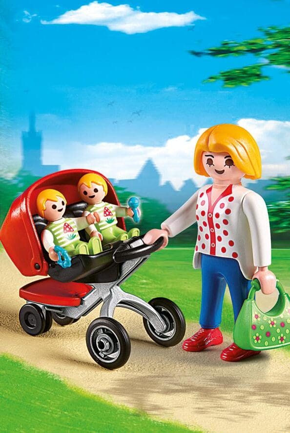 Playmobil 5573 - Mãe com carrinho de Gémeos 4+ - Image 2