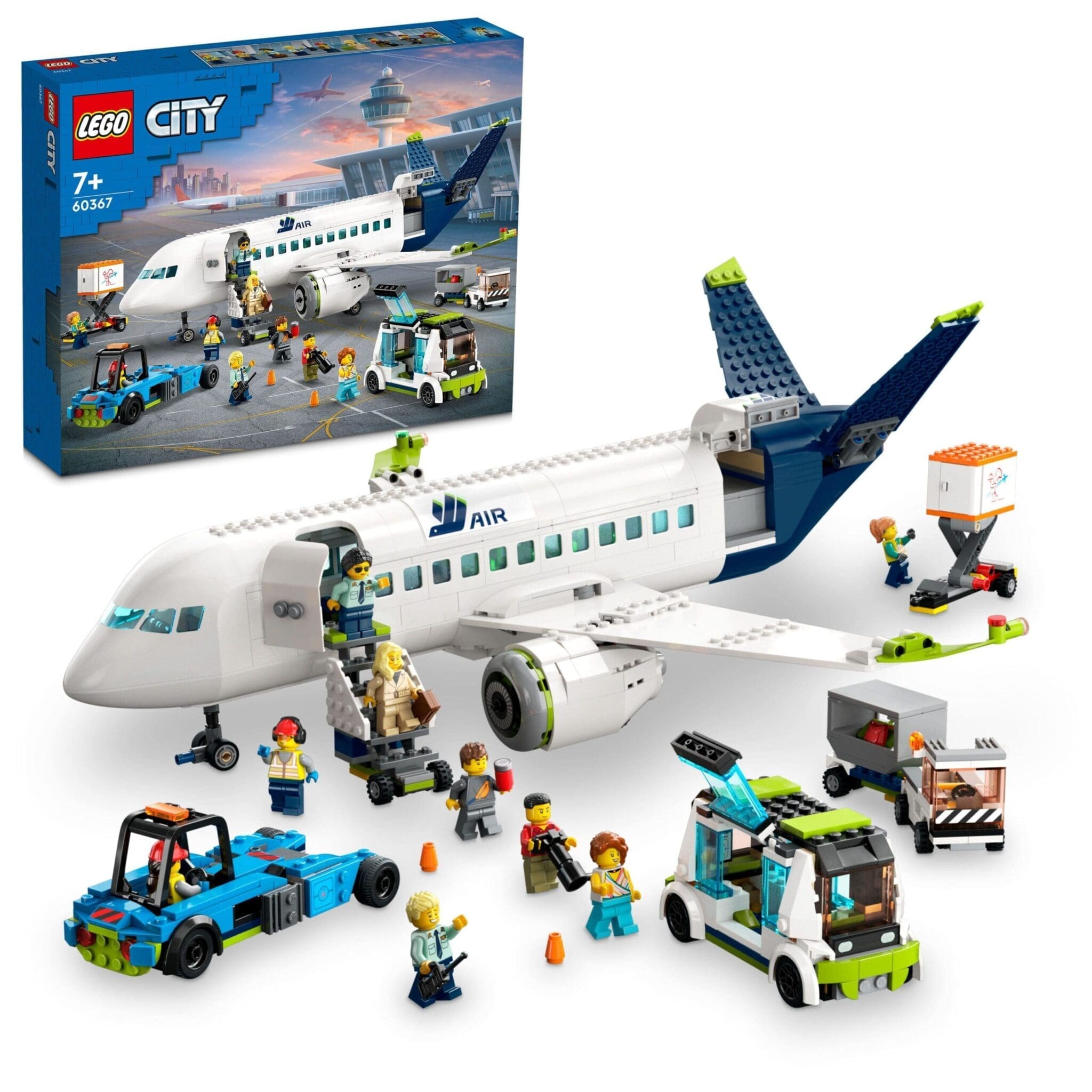 Lego Avião com Passageiros City 7+