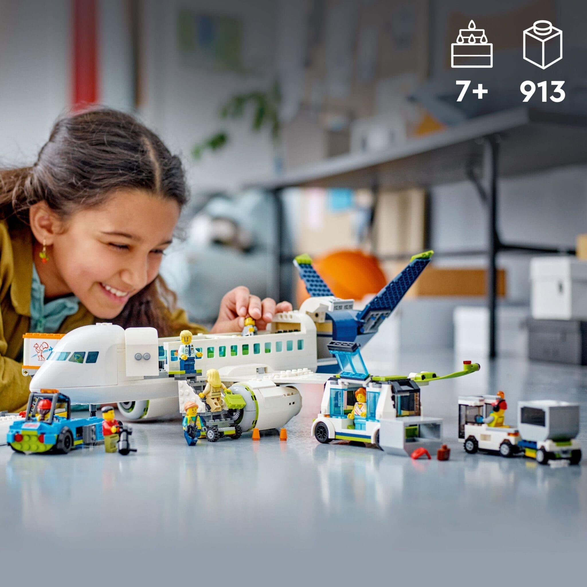 Lego Avião com Passageiros City 7+ - Image 8