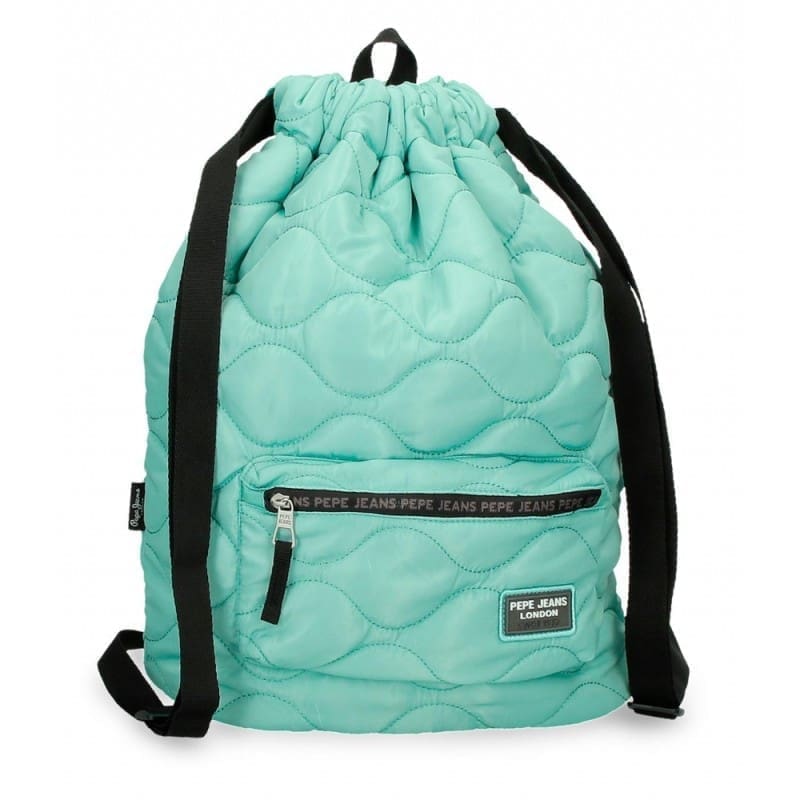 Saco/Mochila com Fios Orson Turquesa 12+
