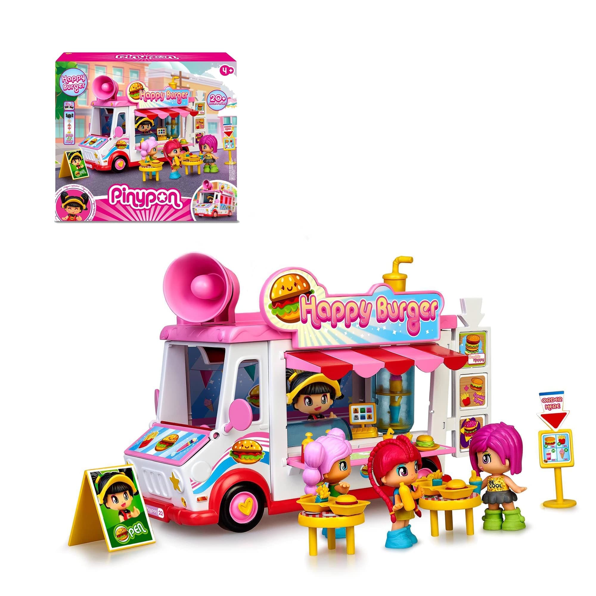 Pinypon Happy Burger 4+ - Image 2