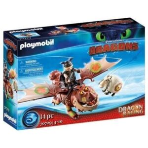Playmobil 70729 - Dragon Racing: Perna de Peixe e Carne Alada 4+