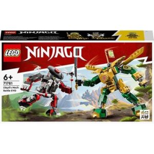LEGO Ninjago 71781 - Mech de Combate EVO do Lloyd 6+