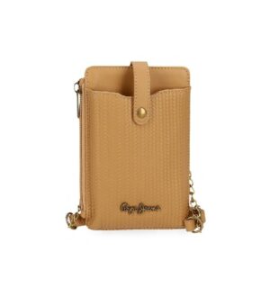 Pepe Jeans - Bolsa de ombro Camel 14+