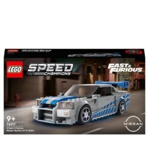 LEGO Speed Champions 76917 - Velocidade Furiosa Nissan Skyline GT-R (R34) 9+