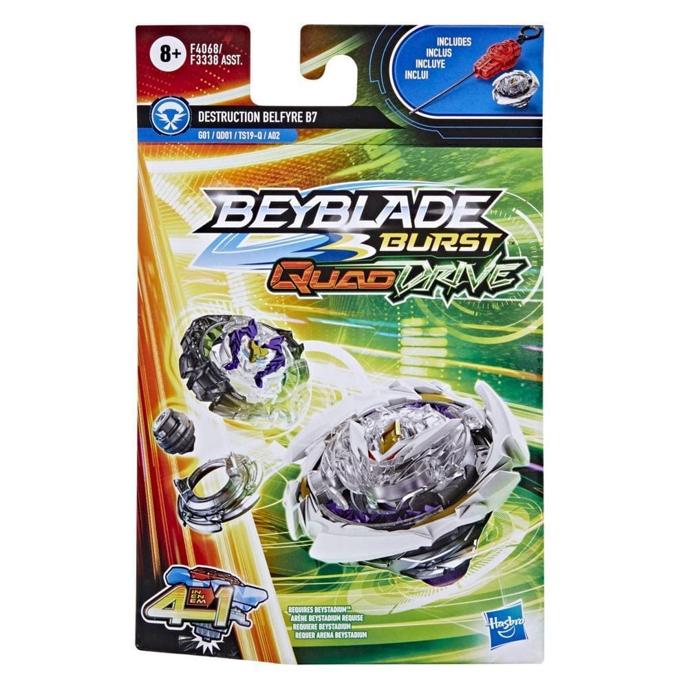BeyBlade Burst Quad Drive - Destruction Belfyre 8+