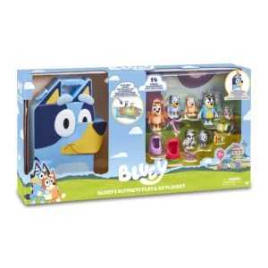 Bluey - Mala de Coleção + Figuras 3+