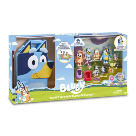 Bluey - Mala de Coleção + Figuras 3+