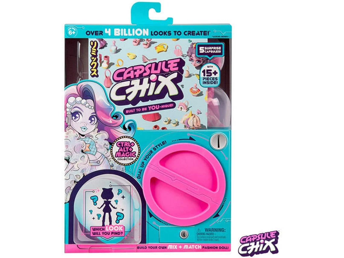 Boneca Capsule Chix 6+