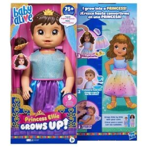 Baby Alive Princesa Ellie Morena 3+