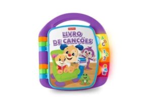 Fisher Price® Livro canções Cãozinho Aprender e Brincar Português 6 meses+