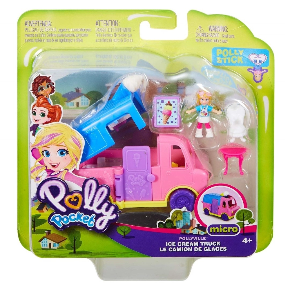 Polly Pocket - Carrinha de Gelados 4+
