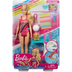 Barbie® Nadadora Olímpica 3+