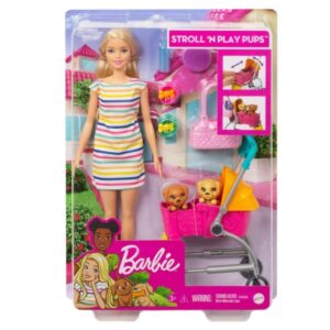 Barbie® Passeio com os cãezinhos 3+