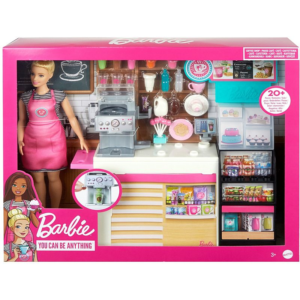 Barbie® Cafetaria com Boneca 3+