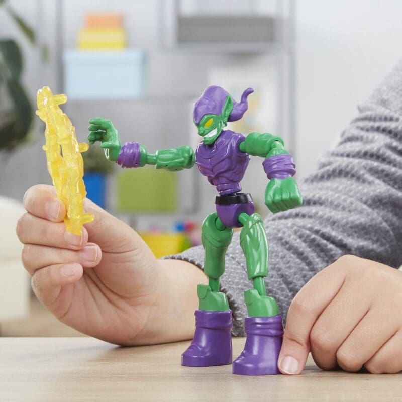 Spider-Man Figuras Bend And Flex - Green Goblin  4+ - Image 3