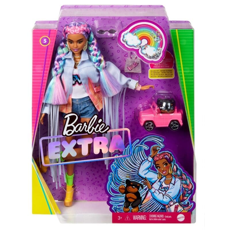 Barbie® Extra Doll #5 Arco Iris 3+ - Image 2
