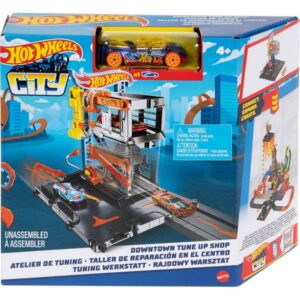 Hot Wheels City - Oficina de Reaparações 4+