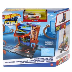 Hot Wheels City - Parque de Estacionamento 4+