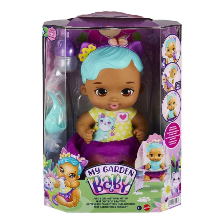 Boneca My Garden Baby azul 3+