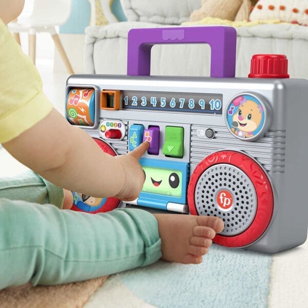 Fisher-Price Boombox Aprender Brincar 6 meses+ - Image 2