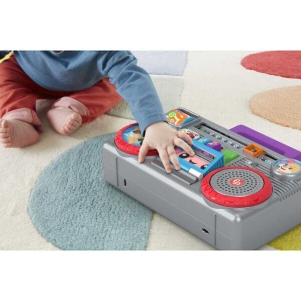Fisher-Price Boombox Aprender Brincar 6 meses+ - Image 5