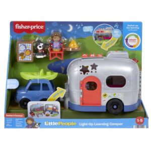 Carro de Pequenas Pessoas Fisher-Price® com Caravana 1+