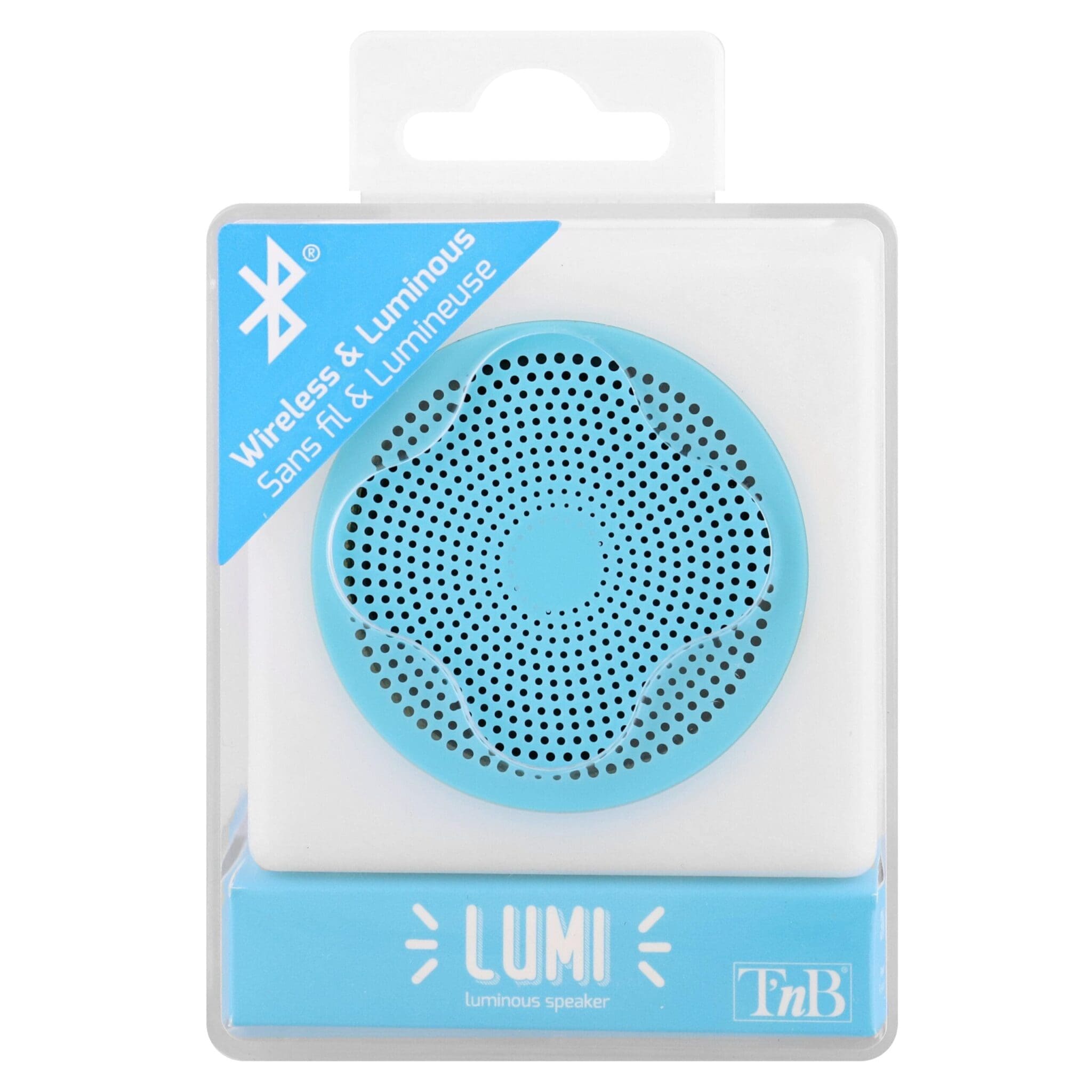 Tnb - Wireless Speaker Lumi Led Blue 8+
