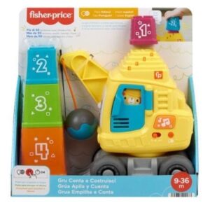 Fisher Price Grua de Contar e Empilhar 3+