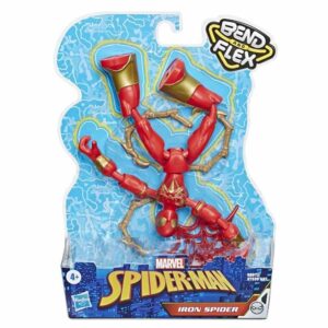 Spider-Man Figuras Bend And Flex - Iron Spider 4+
