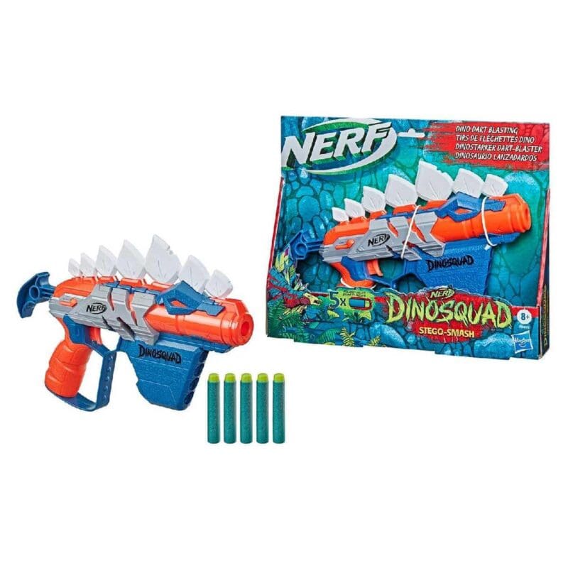 Nerf Dino Squad Armor Strike Stego Smash 8+ - Image 4