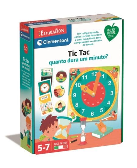 Jogo Tic Tac  Quanto dura um minuto? 5+
