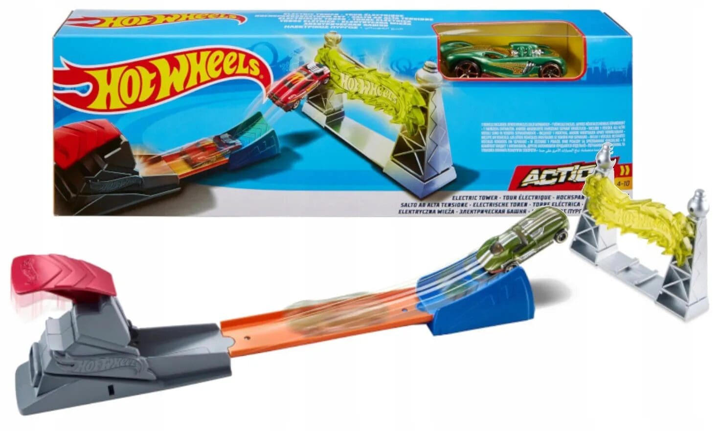 Pista Hot Wheels Torre Elétrica 4+ - Image 2