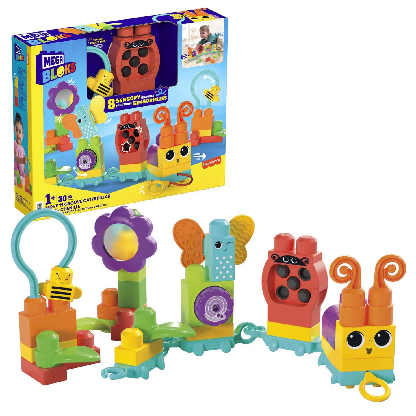 Lagarta Mega Bloks Move 'N Groove 1+ - Image 5