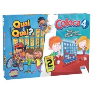 Jogo Pack Qual é Qual?+Jogo 4 em Linha 6+