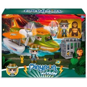 Pinypon Action Selva Hidroavião de resgate 4+
