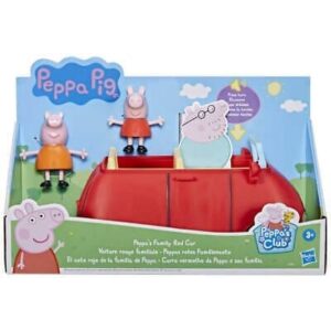 Peppa Pig Carro vermelho da familia 3+