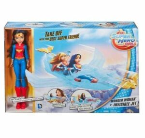 Dc Super Hero Girls™ Boneca Wonder Woman Doll com jacto 6+