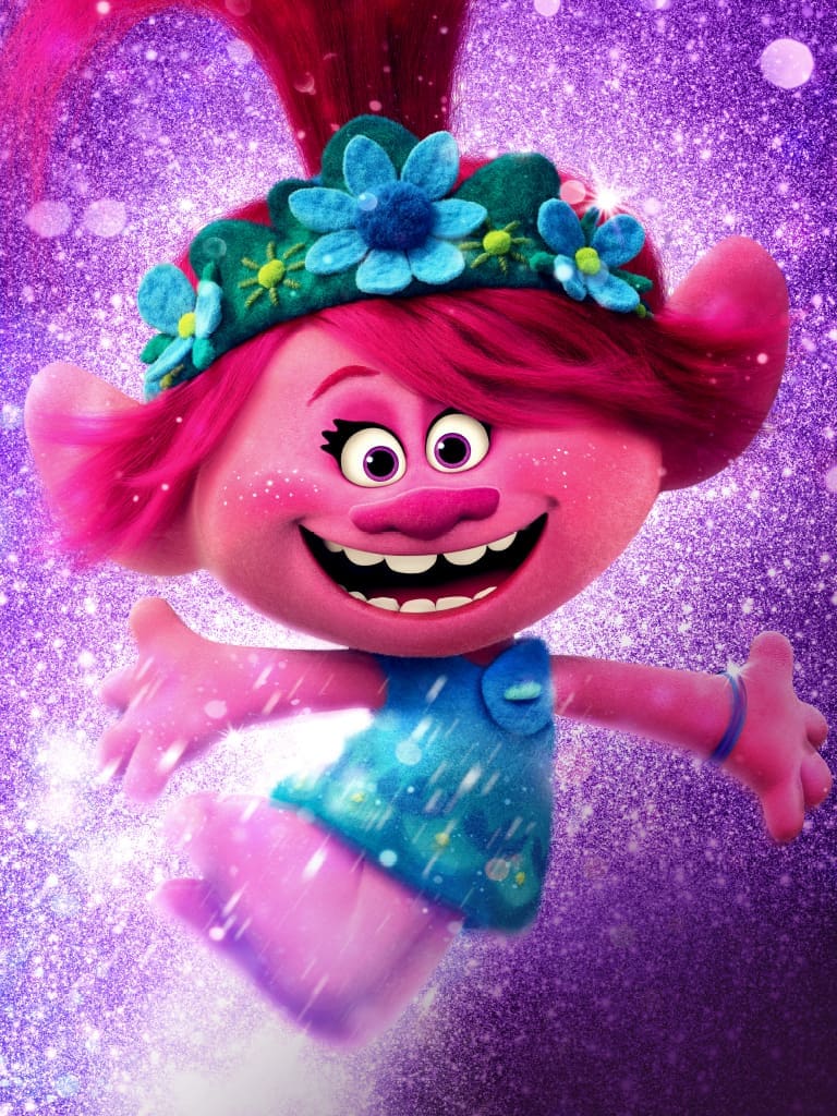 Trolley Trolls True Colors 55cm 3+