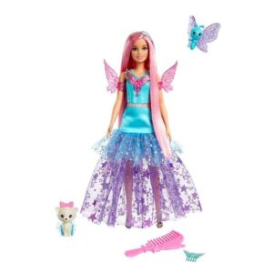 BARBIE DREAMTOPIA FADA DE SAIA ROSA
