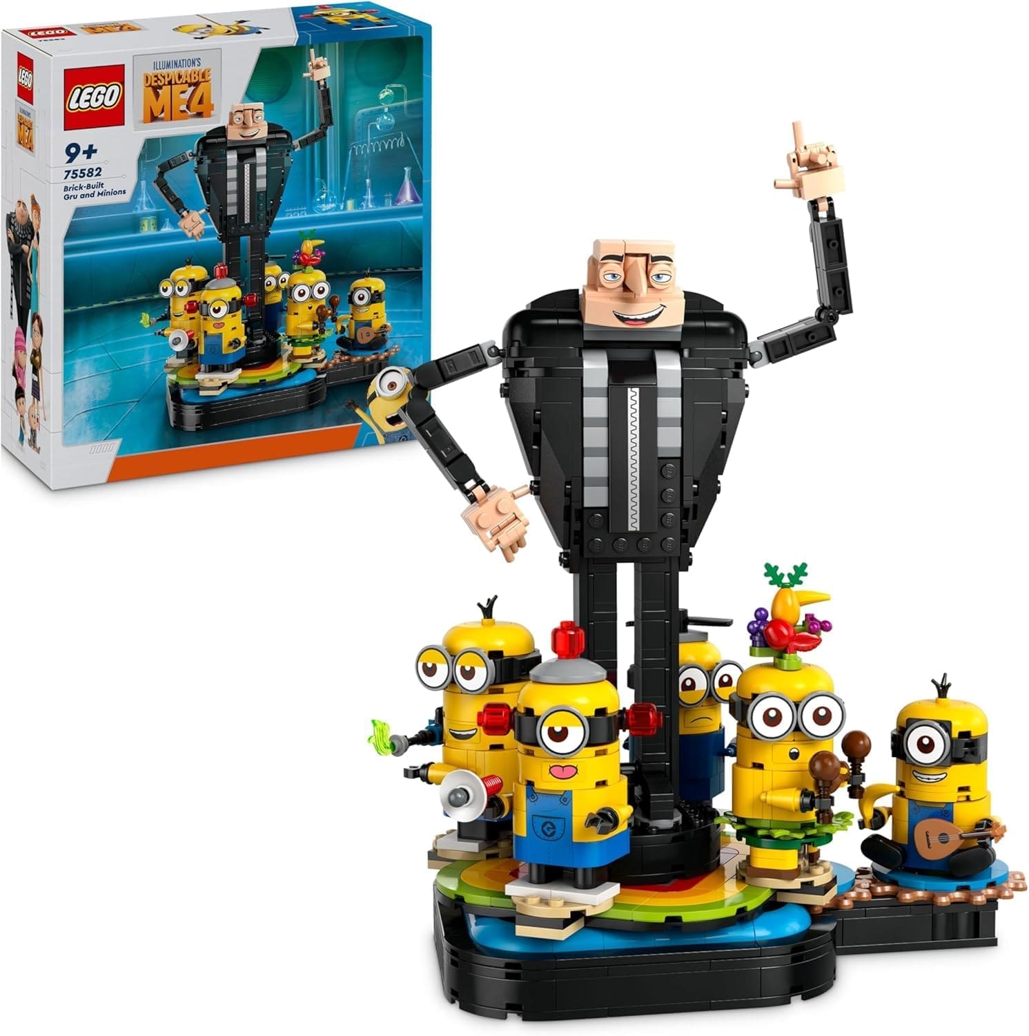 GRU E MINIONS CONSTRUIDOS COM PECAS MINIONS - Image 2